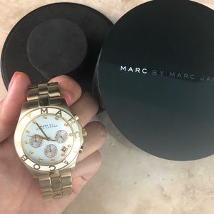 Marc by Marc Jacobs gold watch